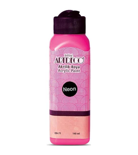 Artdeco Akrilik Boya 140 ML Fosforlu Pembe 070R-930