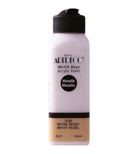 Artdeco Akrilik Boya 140 ML Metalik Beyaz 071R-3720