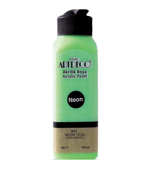 Artdeco Akrilik Boya 140 ML Neon Yeşil Y-070R-950