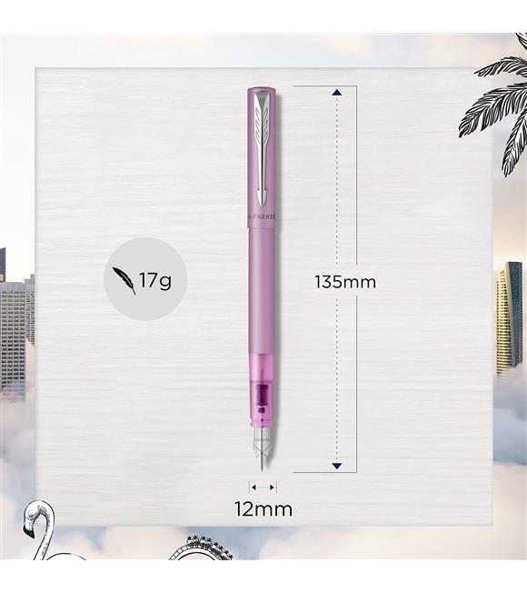 Parker Dolma Kalem Vector XL M Uç Lila