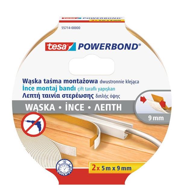 Tesa Montaj Bandı Köpük Powerbond Slim 5x18 55714-00000-03