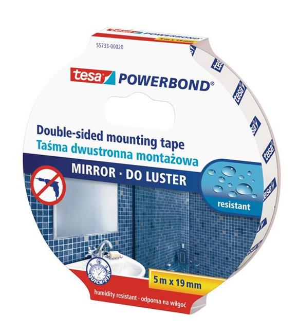 Tesa Montaj Bandı Köpük Powerbond Ayna 5x19 55733-00020-02