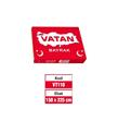 Vatan Türk Bayrağı Polyester 150x225 VT110