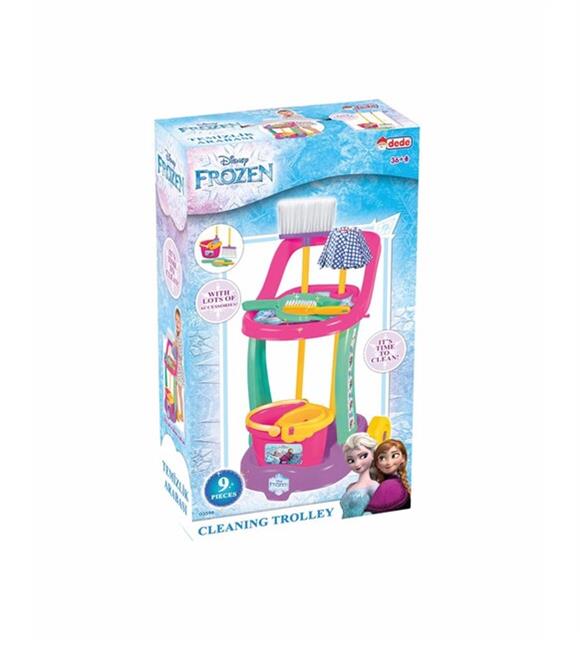 Dede Oyuncak Frozen Temizlik Arabası 03596_4