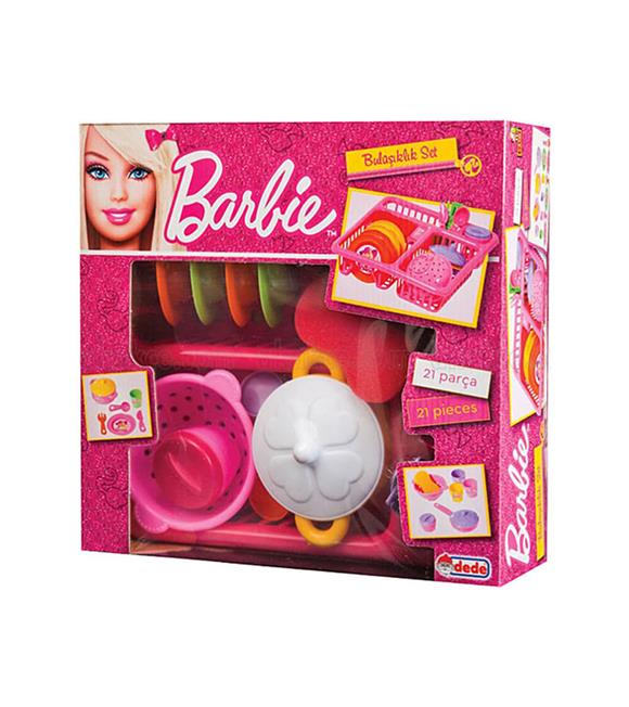 Dede Oyuncak Barbie Bulaşıklık Seti 21 Parça 01753_1