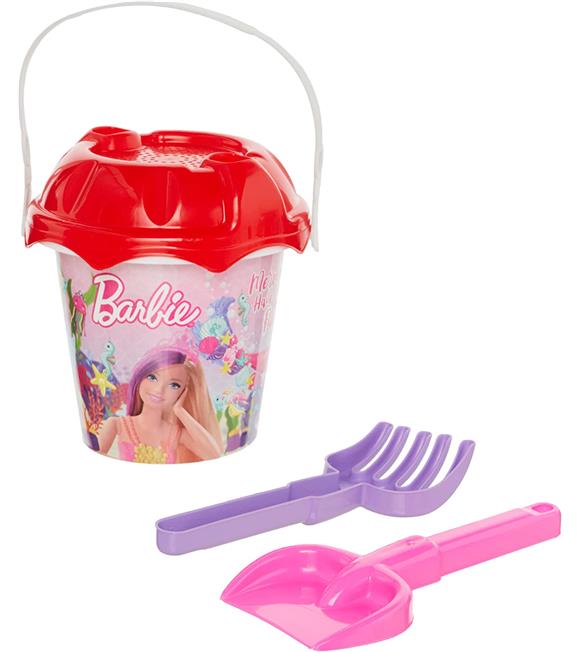 Dede Oyuncak Barbie Resimli Sırt Çantalı Plaj Set 03500