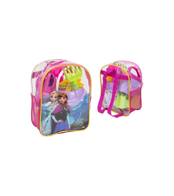 Dede Oyuncak Frozen Resimli Sırt Çantalı Plaj Set_1