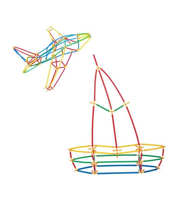 Dede Oyuncak Flexı Bambu Çubuklar 300 Parça 03679