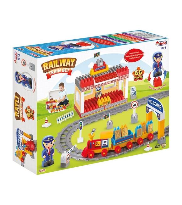 Dede Raylı Tren Set 03258_4