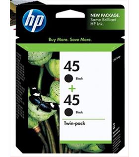 HP 45 Black Siyah 42ML 51645AA 2Lİ Paket Kartuş CC625A