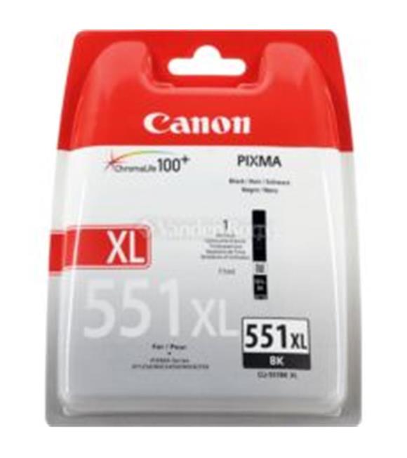 Canon CLI-551XL BK Black Siyah Yüksek Kapasiteli Mürekkep Kartuş IP7250 MX925