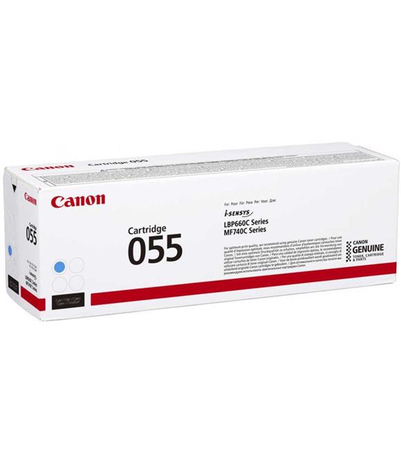 Canon CRG-055C Cyan Mavi 2.100 Sayfa Toner MF742