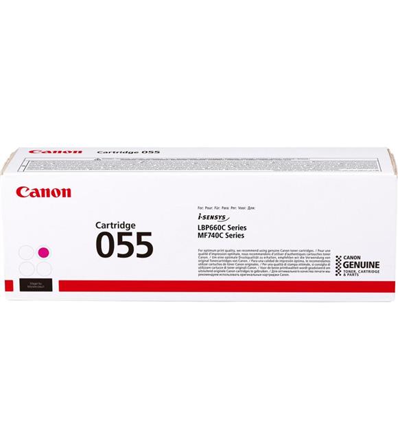 Canon CRG-055H M Magenta Kırmızı 2.100 Sayfa Toner MF742