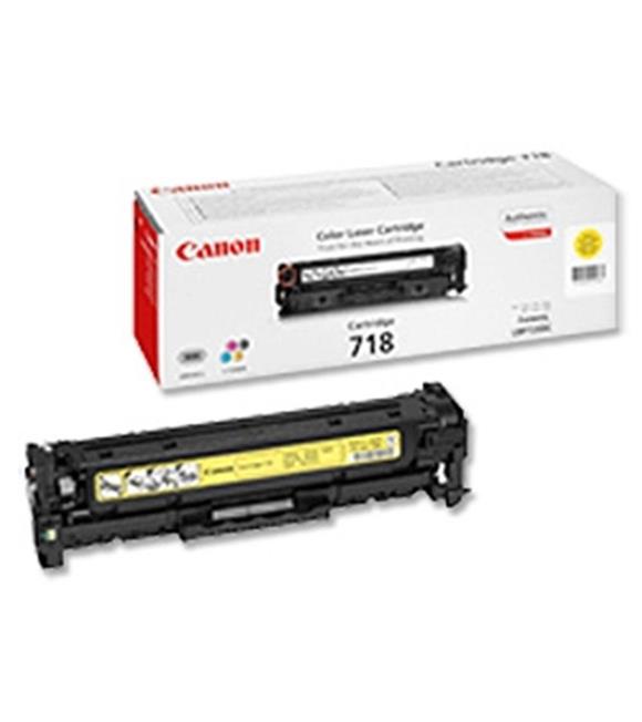 Canon CRG-718Y Yellow Sarı Toner MF728-729 MFC8350-8580 LBP7210