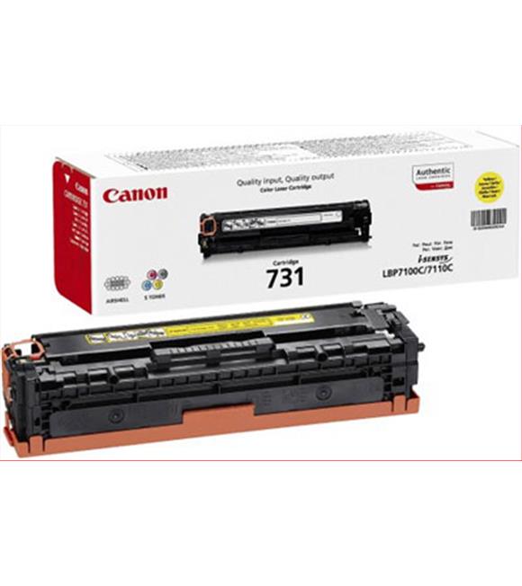 Canon CRG-731Y Yellow Sarı 1.500 Sayfa Toner LBP7110 MF628-8230-8280