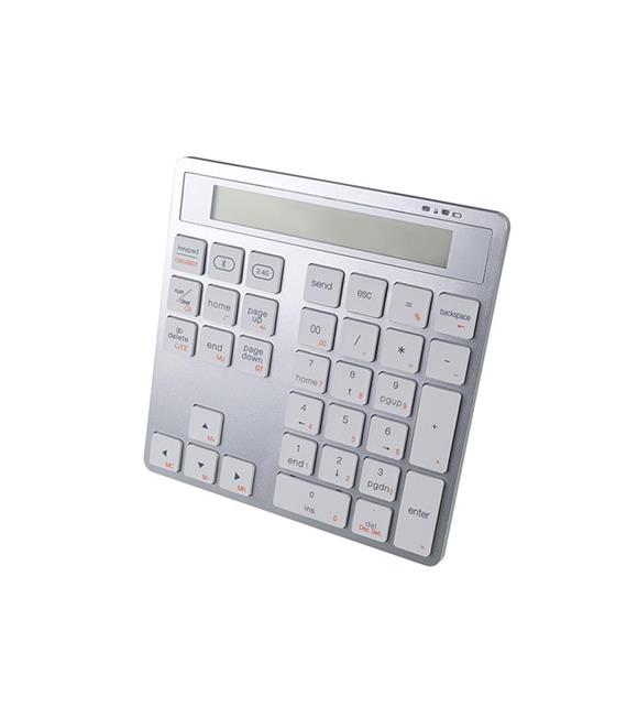 Vcom DK513-Silver Bluetooth 5.0 + 2.4G Masa Üstü Hesap Makinesi