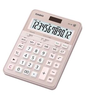Casio DS-2B-PK Pembe Profesyonel 12 Hane Masa Üstü Hesap Makinesi