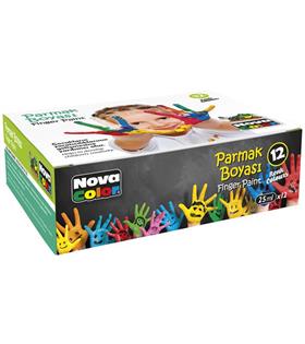 Nova Color Parmak Boyası 12 Li Takım NC-460
