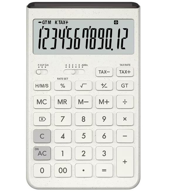 Casio JT-200T-WE 12 Hane Beyaz Masa Üstü Hesap Makinesi