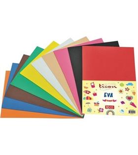 Ticon Eva Yapışkanlı 50x70 Cm 10 Lu Karışık Renk 271820