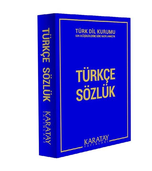 4E Sözlük Türkçe Ortaokul Yeni Biala Plastik Kapak 1.Hamur 512 Syf Mavi Karatay Yayınevi