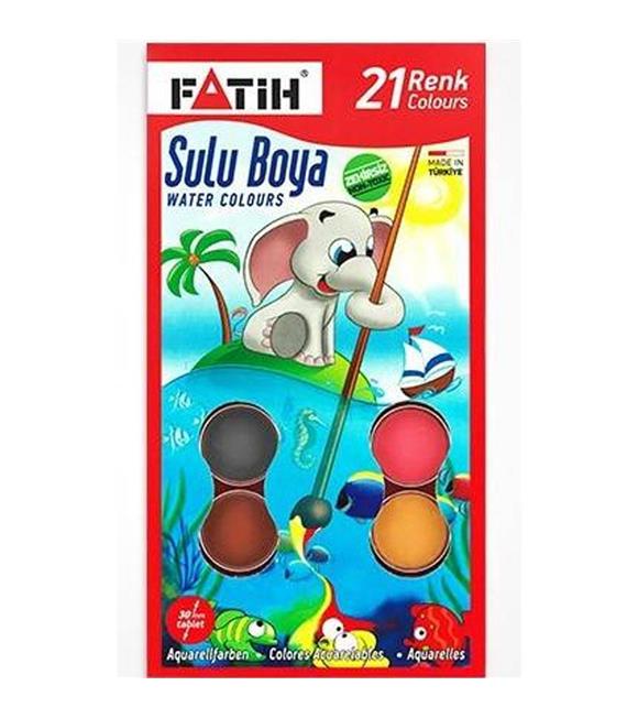 Fatih Sulu Boya 21 Renk K-21