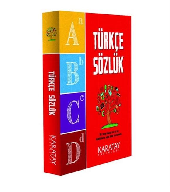 4E Sözlük Türkçe Karton Kapak 1.Hamur Karatay Yayınevi