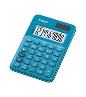 Casio MS-7UC-BU 10 Hane Mavi Masa Üstü Hesap Makinesi