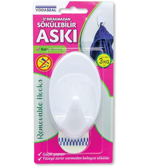 Vodaseal Hr-18 Beyaz İz Bırakmayan Askı