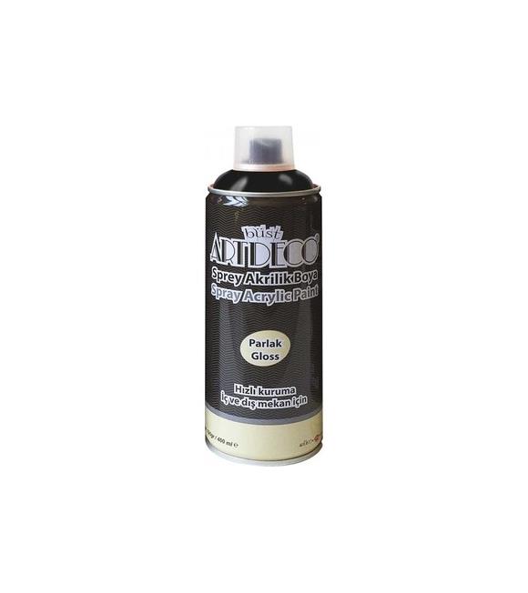 Artdeco Akrilik Sprey Boya 400 ML Mat Siyah M790