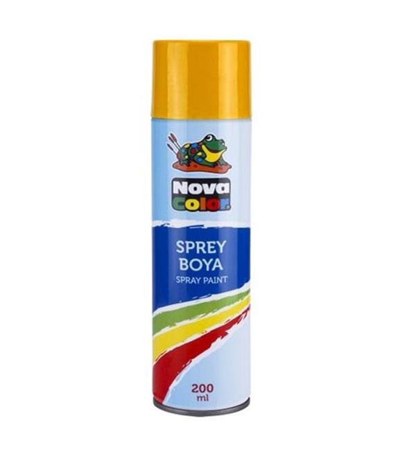 Nova Color Sprey Boya 200 ML Sarı NC-800