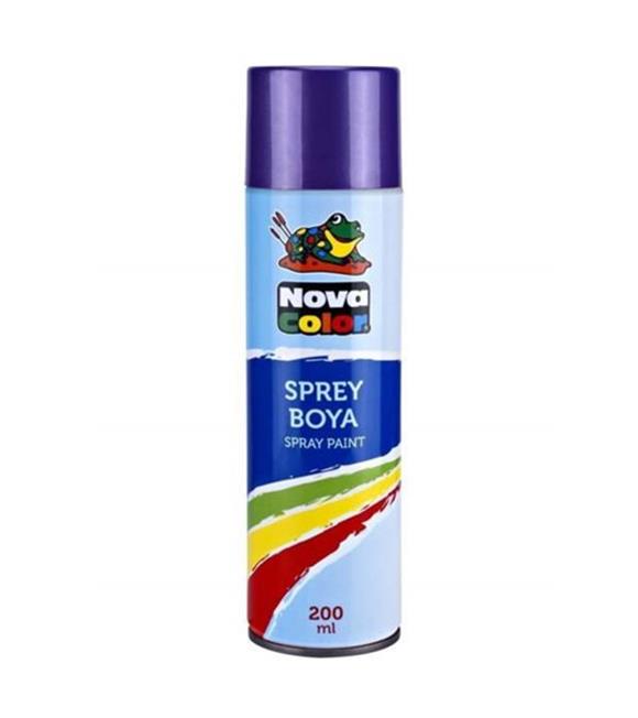 Nova Color Sprey Boya 200 ML Mor NC-808