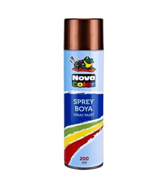 Nova Color Sprey Boya 200 ML Bakır NC-813