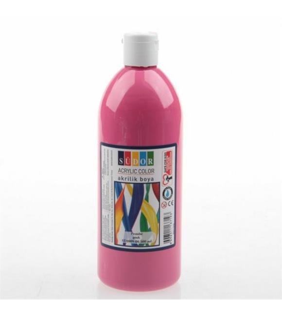 Südor Akrilik Boya 500 ML Pembe SD1009-06