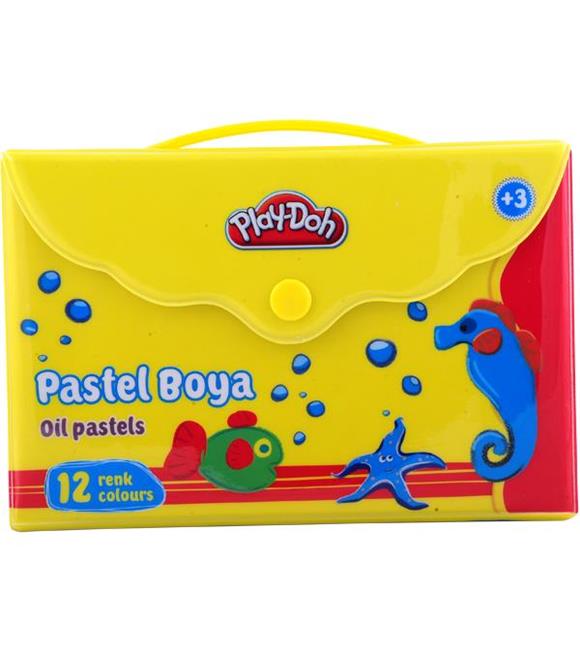 Play-Doh Pastel Boya Çantalı 12 Renk PLAY-PA005