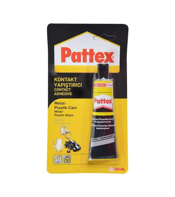 Pattex Contact Metal Plastik Cam Yapıştırıcı Şeffaf 50 GR 1419320