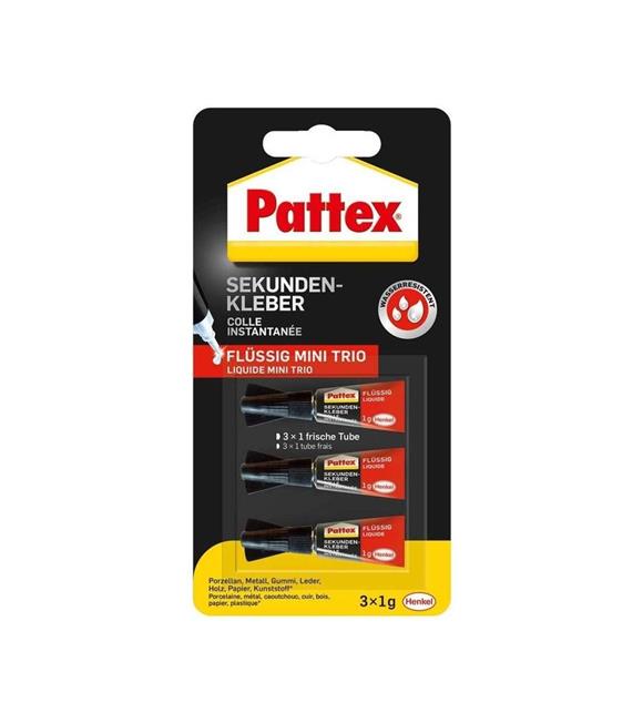 Pattex Japon Yapıştırıcı Gel Mini Süper 3x1 GR 1943764