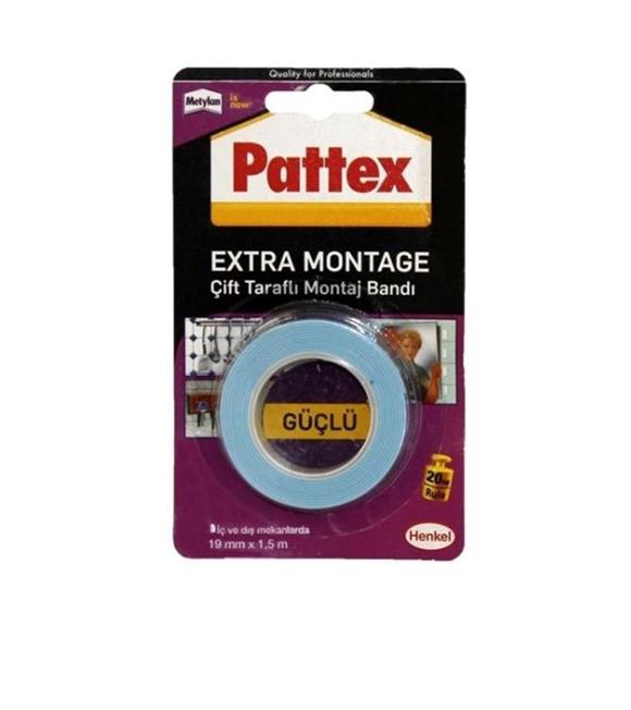 Pattex Extra Montaj Tamir Bandı 19mmx1,50m 1871238