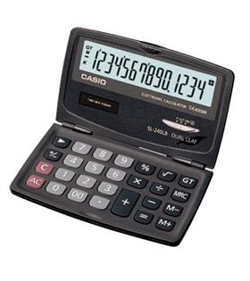 Casio SL-240LB 14 Hane Cep Tipi Kapaklı Hesap Makinesi