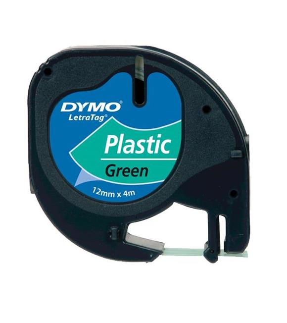 Dymo Letratag Şerit Plastik 12 MMx4 MT Yeşil 91204