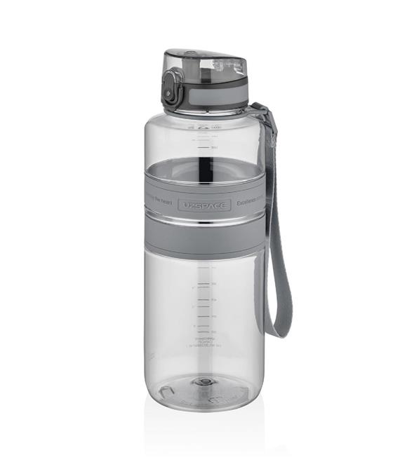 Uzspace 5032 1500ml Detox Tritan Matara Bark Grey