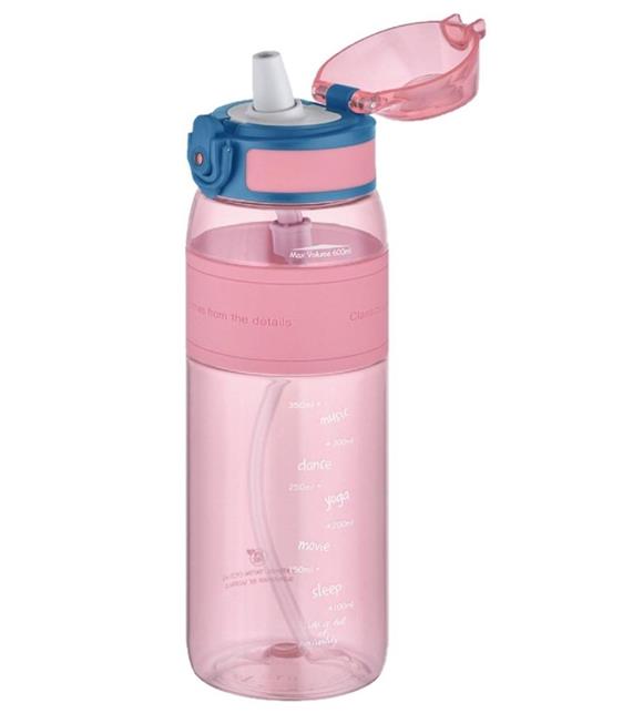 Vagonlife Uzspace 4106 600 ml Pembe Tritan Matara