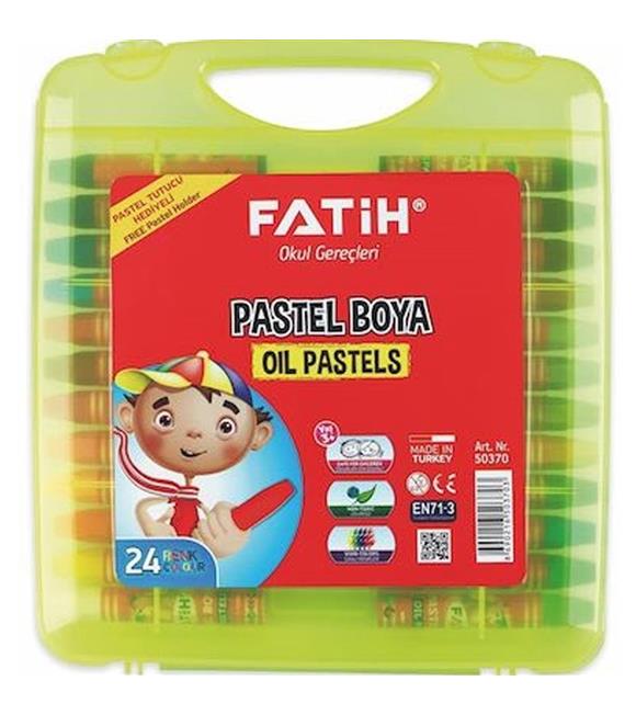 Fatih Pastel Boya Çantalı 24 Renk 50370