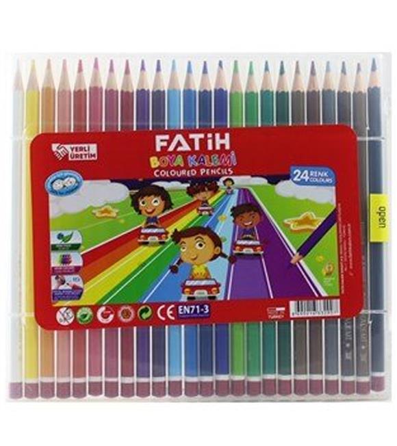 Fatih Kuru Boya Mercanlı Çantalı 24 Renk 33290