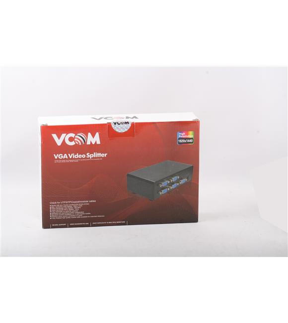 Vcom DD138 1-8 Port 350MHZ Metal Vga Splitter