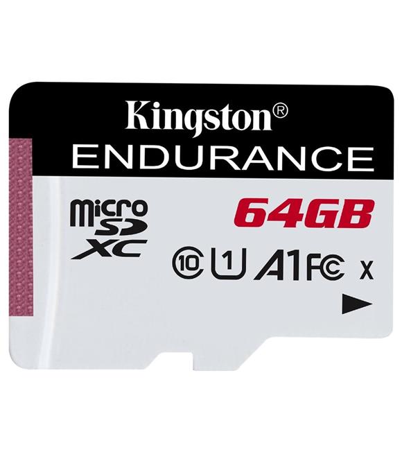 Kingston SDCE-64GB 64GB microSDXC Endurance 95R-30W C10 A1 UHS-I Card Only Hafıza Kartı