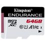 Kingston SDCE-64GB 64GB microSDXC Endurance 95R-30W C10 A1 UHS-I Card Only Hafıza Kartı