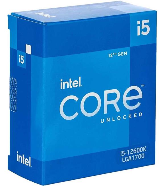 Intel Alder Lake i5 12600K 1700Pin Fansız Box Kutulu 12.Nesil İşlemci