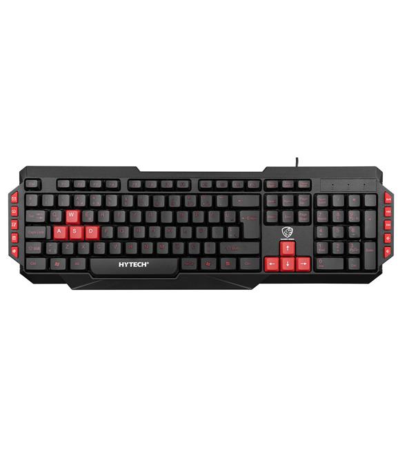 Hytech HYK-46 GAMY Siyah USB Kırmızı Tuşlu Q Gaming Oyuncu Klavyesi