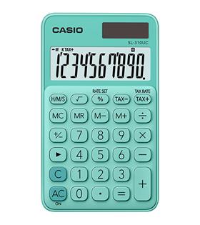 Casio SL-310UC-GN Cep Tipi 10 Hane Yeşil Hesap Makinesi